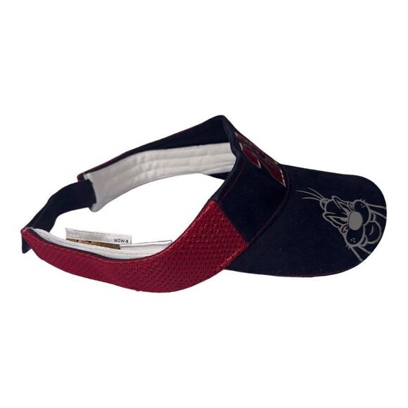 Walt Disney World Vintage Goofy Visor Navy / Red Unisex Youth - Picture 4 of 7